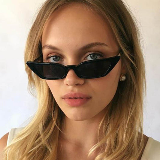 Cat Eye Sunglasses Women Small Size Candy Color