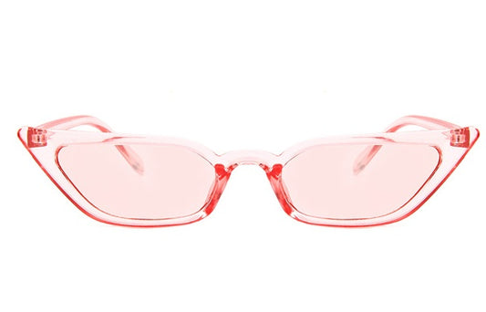 Cat Eye Sunglasses Women Small Size Candy Color